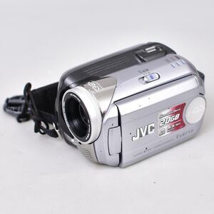 JVC Everio GZ-MG21U Silver 20 GB Hard Disk Drive Digital Video Camera Not Tested
